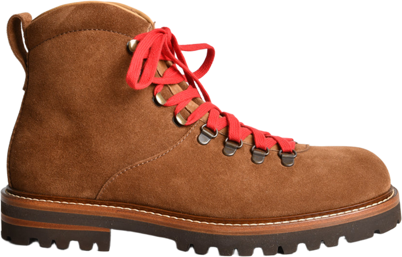 Henderson Baracco Pedula in camoscio con laccio